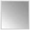 vidaXL Espejo de ba&ntilde;o LED Transparente 50 x 50 cm vidrio templado