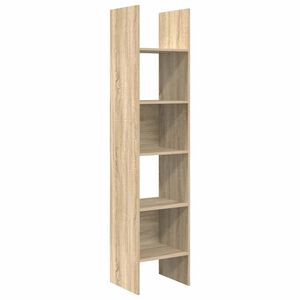 vidaXL Estanter&iacute;a madera contrachapada color roble Sonoma 40x35x180 cm