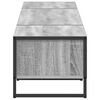 vidaXL Gabinete de TV Gris Sonoma 170.5 x 36 x 30.5 cm