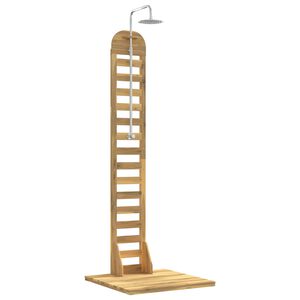 vidaXL Ducha exterior 225 cm Blanco