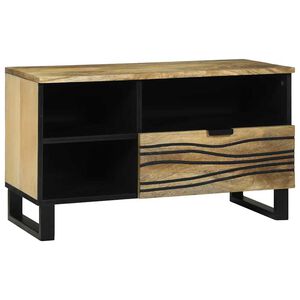 vidaXL Unidades de TV Marr&oacute;n 80 x 33 x 46 cm Madera contrachapada