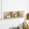 vidaXL Mueble de pared madera ingenier&iacute;a roble sonoma 100x16,5x30 cm