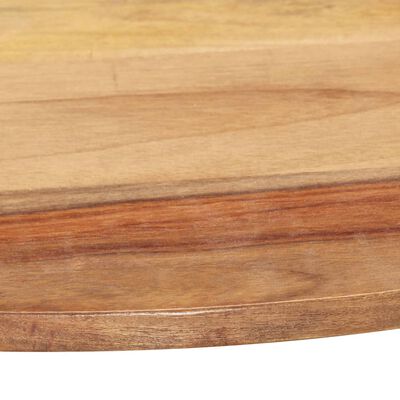 vidaXL Superficie de mesa redonda madera maciza sheesham 15-16 mm 70cm