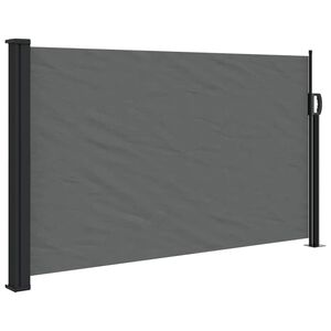 vidaXL Toldo lateral retr&aacute;ctil antracita 117x300 cm
