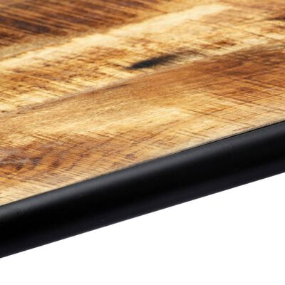 vidaXL Mesa de comedor madera maciza de mango sin tratar 118x60x76 cm