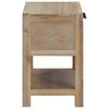 vidaXL Mesita de noche con cajón madera acacia maciza 40x30x48 cm