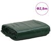 vidaXL Lona verde Ø 2,8 m 650 g/m²