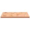 vidaXL Tablero de escritorio madera maciza de haya 100x50x1,5 cm