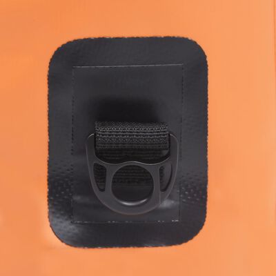 vidaXL Bolso acuático impermeable PVC naranja 15 L