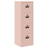 vidaXL Mueble archivador con caj&oacute;n con estante Rosa 44 x 50 x 106.5 cm