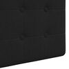 vidaXL Cabecera Colgante Negro 150 x 55 x 5 cm tela