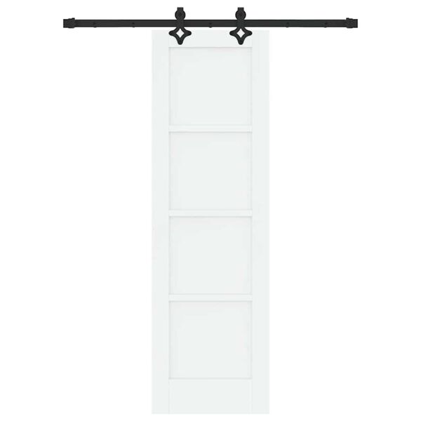 vidaXL Puerta Corredera ORKDAL 61 x 198,5 cm Madera de pino macizo