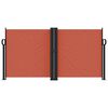 vidaXL Toldo lateral retr&aacute;ctil terracota 120x1000 cm