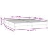 vidaXL Cama box spring sin colch&oacute;n terciopelo verde oscuro 180x210 cm