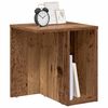 vidaXL Mesa Auxiliar 2 pcs Madera vieja 37 x 32 x 40 cm