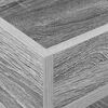 vidaXL Mesa Auxiliar Gris Sonoma 30 x 30 x 56 cm Madera de ingenier&iacute;a