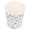 vidaXL Vasos de papel para caf&eacute; 250 uds blanco y negro 200 ml