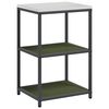 vidaXL Estante para Cocina HATTEM Verde oliva 60 x 50 x 92 cm Acero