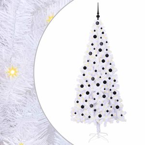 vidaXL &Aacute;rbol de Navidad artificial con 300 LED 210 cm PVC y Acero