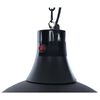 Sunred Calefactor colgante Indus II hal&oacute;geno negro 2100 W