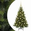vidaXL &Aacute;rbol de Navidad artificial con bolas 150 cm 150 LED