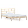 vidaXL Estructura de cama de madera maciza de pino 140x200 cm