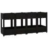 vidaXL Arriate 160x40x71 cm polipropileno