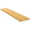 vidaXL Estante de pared de bamb&uacute; 100x20x2,5 cm