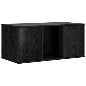 vidaXL Mueble Transport&iacute;n para Gatos Roble Negro 100 x 49 x 45 cm