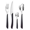 Amefa Cuberter&iacute;a 16 piezas modelo Eclat negro
