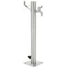 vidaXL Columna de agua de jard&iacute;n acero inoxidable redonda 65 cm
