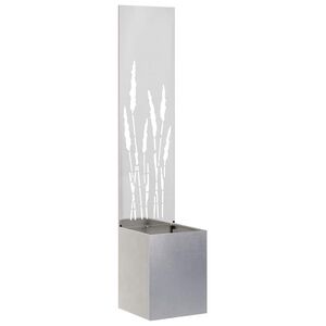 vidaXL Pantalla de Privacidad para Jard&iacute;n Plata 32 x 32 x 150 cm