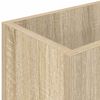 vidaXL Soporte de Sombrilla Roble Sonoma 40 x 20 x 55,5 cm