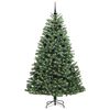 vidaXL &Aacute;rbol de Navidad artificial con ramas articuladas Verde 210 cm