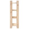 vidaXL Estantería/divisor de espacios madera maciza pino 41x35x125 cm
