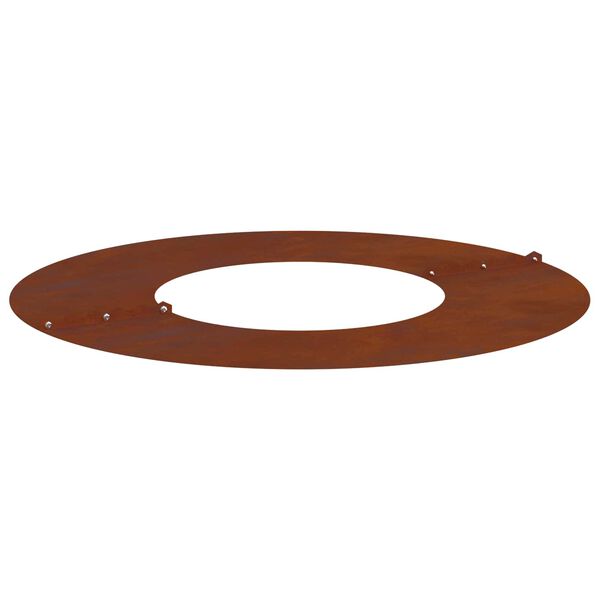 vidaXL adecuado para Anillo de &Aacute;rbol Plano Marr&oacute;n &Oslash;30 / 60 cm