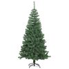 vidaXL &Aacute;rbol de Navidad con 150 LED con soporte Verde 120 cm PVC
