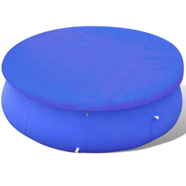 vidaXL Cubierta de piscina PE 460 cm 90 g/m² redonda