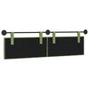 vidaXL Cabecera Colgante Verde claro 170 x 55 x 7 cm Terciopelo