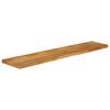 vidaXL Tablero de mesa borde natural madera maciza mango 160x30x3,8 cm