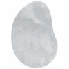 vidaXL Alfombra HUARTE Gris 160 x 230 cm Poli&eacute;ster