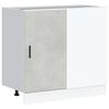 vidaXL Mueble bajo para fregadero Lyon gris hormig&oacute;n