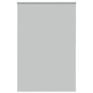 vidaXL Estor Enrollable Opaco gris claro 145x210 cm Tela Ancho 141,6cm