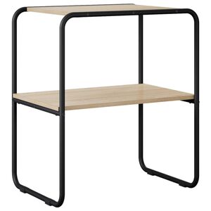 vidaXL Mesa Consola Roble Sonoma 60 x 42,5 x 70 cm