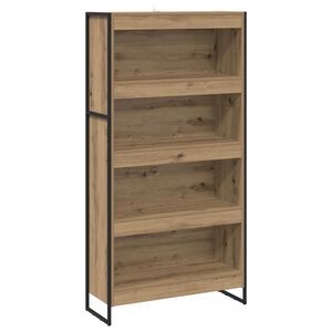 vidaXL Estanter&iacute;a para libros 80 x 30 x 155 cm Madera de ingenier&iacute;a