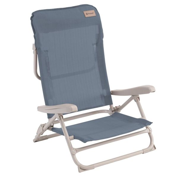 Outwell Silla de playa plegable Seaford azul oc&eacute;ano