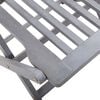 vidaXL Sillas de jard&iacute;n plegables 2 uds madera maciza acacia y cojines