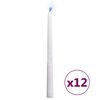 vidaXL Velas LED el&eacute;ctricas sin llama sobremesa 12 uds colorido