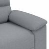 vidaXL Sill&oacute;n Sof&aacute; Tela Gris Claro 100x81x84 cm