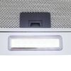 vidaXL Campana extractora RGB de LED acero inox. vidrio templado 90cm
